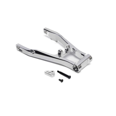 LOS364000 Aluminum Swing Arm, Silver: PM-MX-PARTS-Mike's Hobby