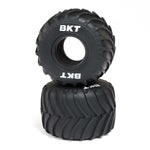 LOS41042 Monster Truck Tire (L/R): Mini LMT (2)-WHEELS AND TIRES-Mike's Hobby