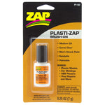 PAAPT102 Plasti-Zap Brush On Medium CA, .25 oz, Carded-Glues and Adhesives-Mike's Hobby