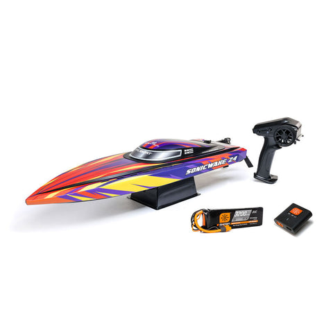 PRB-1992 Pro-Boat Sonicwake 24" Self-Righting Brushless Deep-V RTR (Battery & Charger Included)-Boats-Mike's Hobby