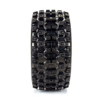 PRO1013114 Pro-Line Limited Edition Badlands MX43 Pro-Loc F/R Mounted 24mm Gray/Black Impulse (2): X-MAXX-WHEELS AND TIRES-Mike's Hobby