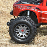 PRO1013114 Pro-Line Limited Edition Badlands MX43 Pro-Loc F/R Mounted 24mm Gray/Black Impulse (2): X-MAXX-WHEELS AND TIRES-Mike's Hobby