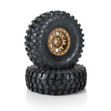 PRO1013615 Pro-Line 1/10 Limited Edition BFG Krawler T/A KX G8 1.9" Crawler Tires Mounted 12mm Bronze Impulse (2)-WHEELS AND TIRES-Mike's Hobby