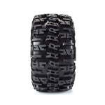 PRO1015114 Pro-Line Limited Edition Trencher Pro-Loc F/R Mounted 24mm Gray/Black Impulse (2): X-MAXX-WHEELS AND TIRES-Mike's Hobby