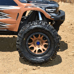 PRO1015115 Pro-Line Limited Edition Trencher Pro-Loc F/R Mounted 24mm Gray/Black Impulse (2): X-MAXX-WHEELS AND TIRES-Mike's Hobby