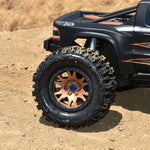 PRO1015115 Pro-Line Limited Edition Trencher Pro-Loc F/R Mounted 24mm Gray/Black Impulse (2): X-MAXX-WHEELS AND TIRES-Mike's Hobby