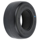 PRO1017003 PRO-LINE 1/10 Reaction HP Ultra Blue Rear 2.2"/3.0" Drag Tires (2)-WHEELS AND TIRES-Mike's Hobby