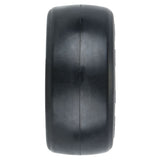 PRO1017003 PRO-LINE 1/10 Reaction HP Ultra Blue Rear 2.2"/3.0" Drag Tires (2)-WHEELS AND TIRES-Mike's Hobby