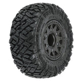 PRO1018210 Pro-Line Racing 1/10 Icon M2 Front/Rear 2.2"/3.0" SC Mounted 12mm Blk Raid (2)-WHEELS AND TIRES-Mike's Hobby
