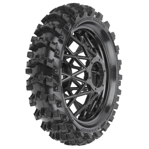 PRO1024710 Pro-Line 1/4 Dunlop Geomax MX14 V2 Bead CR4 Rear Tire MTD Black Bullyspoke: MX-WHEELS AND TIRES-Mike's Hobby