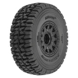 PRO1024811 Pro-Line 1/10 Mirage TT F/R 2.2"/3.0" 12mm & 14mm Black Raid Wheels (2)-WHEELS AND TIRES-Mike's Hobby