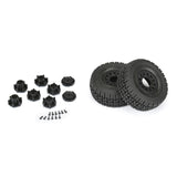 PRO1024811 Pro-Line 1/10 Mirage TT F/R 2.2"/3.0" 12mm & 14mm Black Raid Wheels (2)-WHEELS AND TIRES-Mike's Hobby