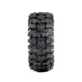 PRO1025110 Pro-Line 1/30 Baja Pro X Front/Rear Mounted Chrome Beast Tires (4): Axial SCX30-WHEELS AND TIRES-Mike's Hobby