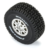 PRO1025310 Pro-Line 1/16 Mirage TT F/R Tires MTD 12mm Silver Impulse (4): Mojave Grom-WHEELS AND TIRES-Mike's Hobby