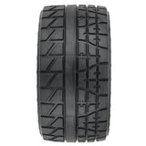 PRO1025613 PRO-LINE 1/5 Menace HP BELTED Pro-Loc F/R X-MAXX MTD 24mm Blk/Gry Impulse (2)-WHEELS AND TIRES-Mike's Hobby