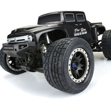 PRO1025613 PRO-LINE 1/5 Menace HP BELTED Pro-Loc F/R X-MAXX MTD 24mm Blk/Gry Impulse (2)-WHEELS AND TIRES-Mike's Hobby