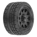 PRO1028710 1/18 Menace F/R Street Tires MTD 12mm Black Raid (4): Granite GROM-WHEELS AND TIRES-Mike's Hobby