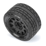 PRO1028710 1/18 Menace F/R Street Tires MTD 12mm Black Raid (4): Granite GROM-WHEELS AND TIRES-Mike's Hobby