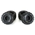 PRO1030010 Dreadnaught Mounted Black Wheel F/R (4) for ARRMA GORGON/QUAKE GROM-WHEELS AND TIRES-Mike's Hobby