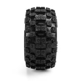 PRO1030113 Pro-Line Racing 1/16 Badlands MX Front/Rear MT Tires Mounted 12mm White Split Six (2): ARRMA MINI KRATON