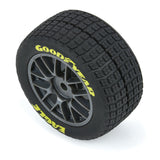 PRO1030310 Pro-Line 1/12 Goodyear Eagle Dirt Tire F/R MTD Gray Wheels (4): Losi NASCAR-WHEELS AND TIRES-Mike's Hobby