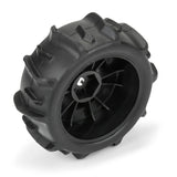 PRO1030910 Pro-Line 1/16 Dumont F/R Tires MTD 12mm Black Impulse (4): Mojave GROM-WHEELS AND TIRES-Mike's Hobby