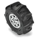PRO1030910 Pro-Line 1/16 Dumont F/R Tires MTD 12mm Black Impulse (4): Mojave GROM-WHEELS AND TIRES-Mike's Hobby