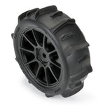 PRO1031010 Pro-Line 1/14 Dumont F/R Tires MTD 12mm Black Mach-10 (4): Typhon GROM-WHEELS AND TIRES-Mike's Hobby