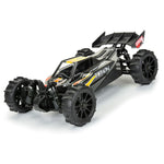 PRO1031010 Pro-Line 1/14 Dumont F/R Tires MTD 12mm Black Mach-10 (4): Typhon GROM-WHEELS AND TIRES-Mike's Hobby