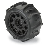 PRO1031110 Pro-Line 1/18 Dumont F/R Tires MTD 12mm Black Raid (4): Granite GROM-WHEELS AND TIRES-Mike's Hobby