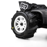 PRO1031213 Pro-Line Racing 1/16 Dumont Front/Rear Paddle Tires Mounted 12mm White Split Six (2): ARRMA MINI KRATON