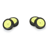 PRO1031712 PRO-LINE 1/14 Hole Shot 3.0 F/R Tire MTD 12mm Yellow Velocity (4) Typhon GROM-WHEELS AND TIRES-Mike's Hobby