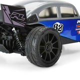 PRO1032010 Pro-Line 1/14 Vector Tire MTD 12mm Black Velocity Wheel (4): ARRMA TYPHON GROM-WHEELS AND TIRES-Mike's Hobby