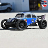 PRO1032010 Pro-Line 1/14 Vector Tire MTD 12mm Black Velocity Wheel (4): ARRMA TYPHON GROM-WHEELS AND TIRES-Mike's Hobby