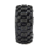 PRO1034010 PRO-LINE 1/16 Badlands MX Front/Rear Tires MTD 12mm Black Split Six (4): MOJAVE GROM