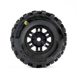 PRO1034010 PRO-LINE 1/16 Badlands MX Front/Rear Tires MTD 12mm Black Split Six (4): MOJAVE GROM