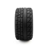 PRO1034513 Pro-Line Racing 1/16 Menace Front/Rear Street Tires Mounted 12mm White Split Six (2): ARRMA MINI KRATON