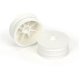 PRO273504 1/10 Velocity 2WD Front 2.2" 12mm Buggy Wheels (2) White-WHEELS AND TIRES-Mike's Hobby