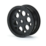 PRO278203 Pro-Line 1/10 Showtime Front 2.2" 12mm Sprint Car Wheels (2) Black-WHEELS AND TIRES-Mike's Hobby