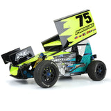 PRO278303 Pro-Line 1/10 Showtime Rear 2.2" 12mm Sprint Car Wheels (2) Black-WHEELS AND TIRES-Mike's Hobby