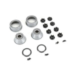 PRO281106 Pro-Line Limited Edition Raid Bead-Loc F/R 2.2"/3.0" 12 & 14mm SC Wheels (2) Black/Grey-WHEELS AND TIRES-Mike's Hobby