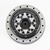 PRO281106 Pro-Line Limited Edition Raid Bead-Loc F/R 2.2"/3.0" 12 & 14mm SC Wheels (2) Black/Grey-WHEELS AND TIRES-Mike's Hobby