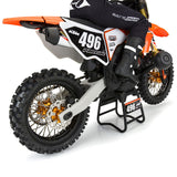 PRO283700 1/4 Pro-Spec Aluminum V2 Bead Rear Wheel (1): Promoto-MX-WHEELS AND TIRES-Mike's Hobby