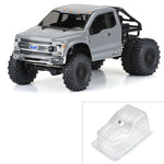 PRO361900 PRO-LINE 1/10 2017 Ford F-250 Super Duty Cab-Only Clear Body 12.3" WB Crawler-BODIES-Mike's Hobby