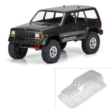PRO363500 1/10 2001 Jeep Cherokee Clear Body 12.3” (313mm) Wheelbase Crawlers-BODIES-Mike's Hobby