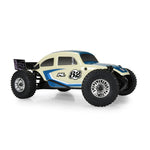 PRO368000 Class 1 VW Bug Race Body Conversion Kit and Flat Iron M/T Tires Mounted 7mm Black Diablo (4) for ARRMA TYPHON GROM-PARTS-Mike's Hobby