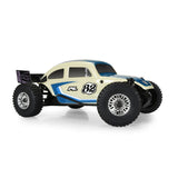 PRO368000 Class 1 VW Bug Race Body Conversion Kit and Flat Iron M/T Tires Mounted 7mm Black Diablo (4) for ARRMA TYPHON GROM-PARTS-Mike's Hobby