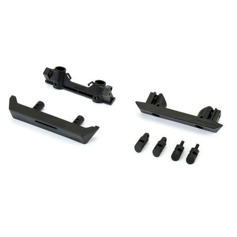 PRO640400 1/10 High-Performance Crawler Bumper Set (Front & Rear): SCX10 III-PARTS-Mike's Hobby