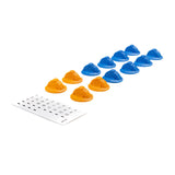 PRO647600 PRO-LINE Gate Marker Set, Blue, Orange (12): Axial SCX30-PARTS-Mike's Hobby