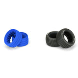 PRO827403 Pro-Line 1/10 Hoosier Angle Block M4 Rear 2.2" Dirt Oval Tires (2)-WHEELS AND TIRES-Mike's Hobby